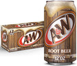12x A&W Root Beer Original Soft Drink Soda Cans 355ml (Made in USA)