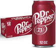 12x Dr Pepper Original Soft Drink Soda Cans 355ml (Made in USA)