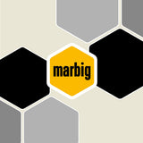 Marbig AFL Coach Board Pad with Marker in All-Weather Case (Football Full Oval & 50m Arc)