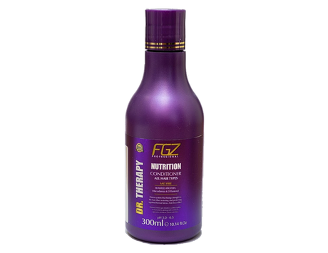FGZ Nutrition Pro Conditioner 300ml - Seaweed Protein & Macadamia (Keratin & Nanoplasty Safe)