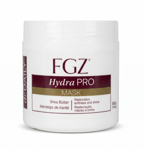 FGZ 500g Hydra Pro Hydrating Mask - Shea Butter, Lemon & Citronellol