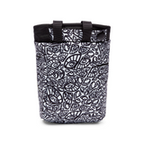 Black Diamond Gym Chalk Bag in White Cam Lobe Print