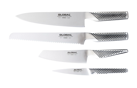 Global Nagoya 5-Piece Japanese Knife Block Set - Made in Japan