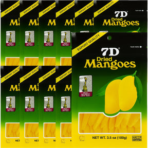 25x 100g (2.5kg) 7D Dried Mango Packs Bulk - Product of The Philippines (2.5kg)