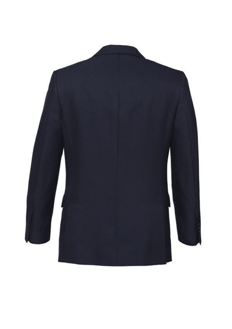Mens 2 Button Classic Plain Suit Jacket Bamboo Blend Business Wedding