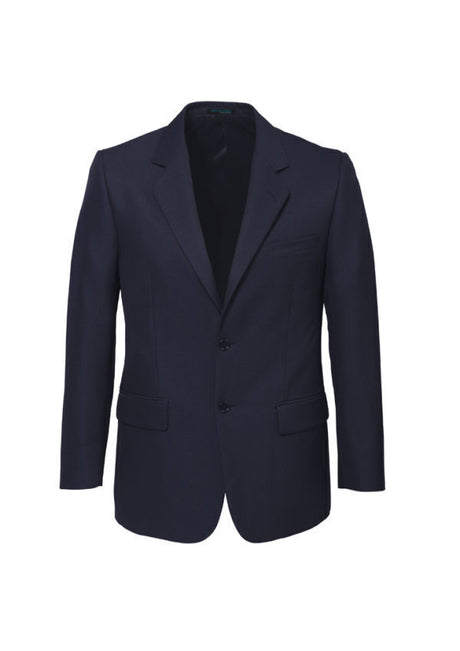Mens 2 Button Classic Plain Suit Jacket Bamboo Blend Business Wedding