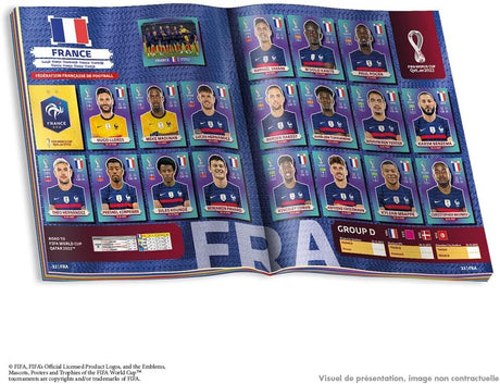 4x Panini 2022 FIFA World Cup Qatar Sticker Starter Pack (Soccer/Football)