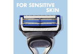 6x Gillette Razor Skinguard Razor (6 Handles with 6 Cartridges)