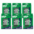 6x Gillette Solo 3 Disposable Razors Mens Shaving Blade 20pk