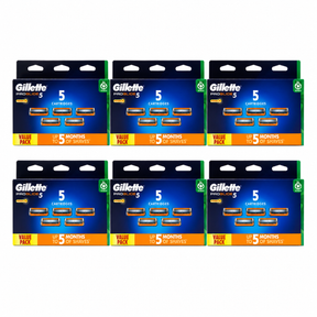 30x Gillette Pro Glide Mens Razor Cartridge Refills Bulk - 6 Packs of 5