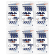 24x Gillette SkinMate Mens Sensitive Disposable Razors Bulk Pack - Blue