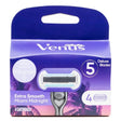 4x Gillette Venus 5 Blades Extra Smooth Razor Refill Cartridges Miami Midnight