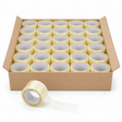 36x Rolls Clear Hot Melt Packaging Tape (48mm x 75m) - 1 Carton