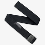 Arcade Ranger Slim Belt Stretch Metal-Free Buckle Lightweight One Size in Midnight Black