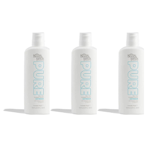 3x Bondi Sands 200ml Pure Self Tan Foaming Water Bulk Pack - Light Medium (Fragrance Free)