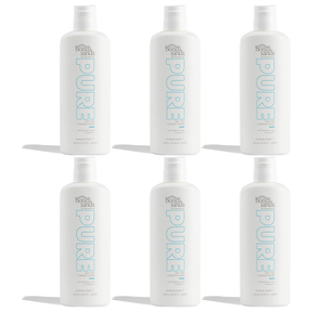 6x Bondi Sands 200mL Pure Self Tanning Foaming Water w/ Hyaluronic Acid Bulk Pack - Dark