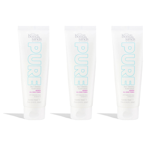 3x Bondi Sands 75mL Pure Self Tanning Sleep Mask - Renew Hyaluronic Acid & Vitamin A (Bulk Pack)