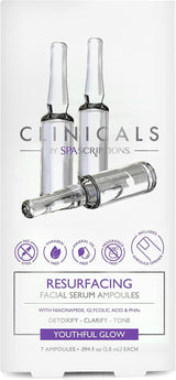 Spascriptions Clinicals 7-Pack Resurfacing Serum Ampoules - Niacinamide & Glycolic Acid