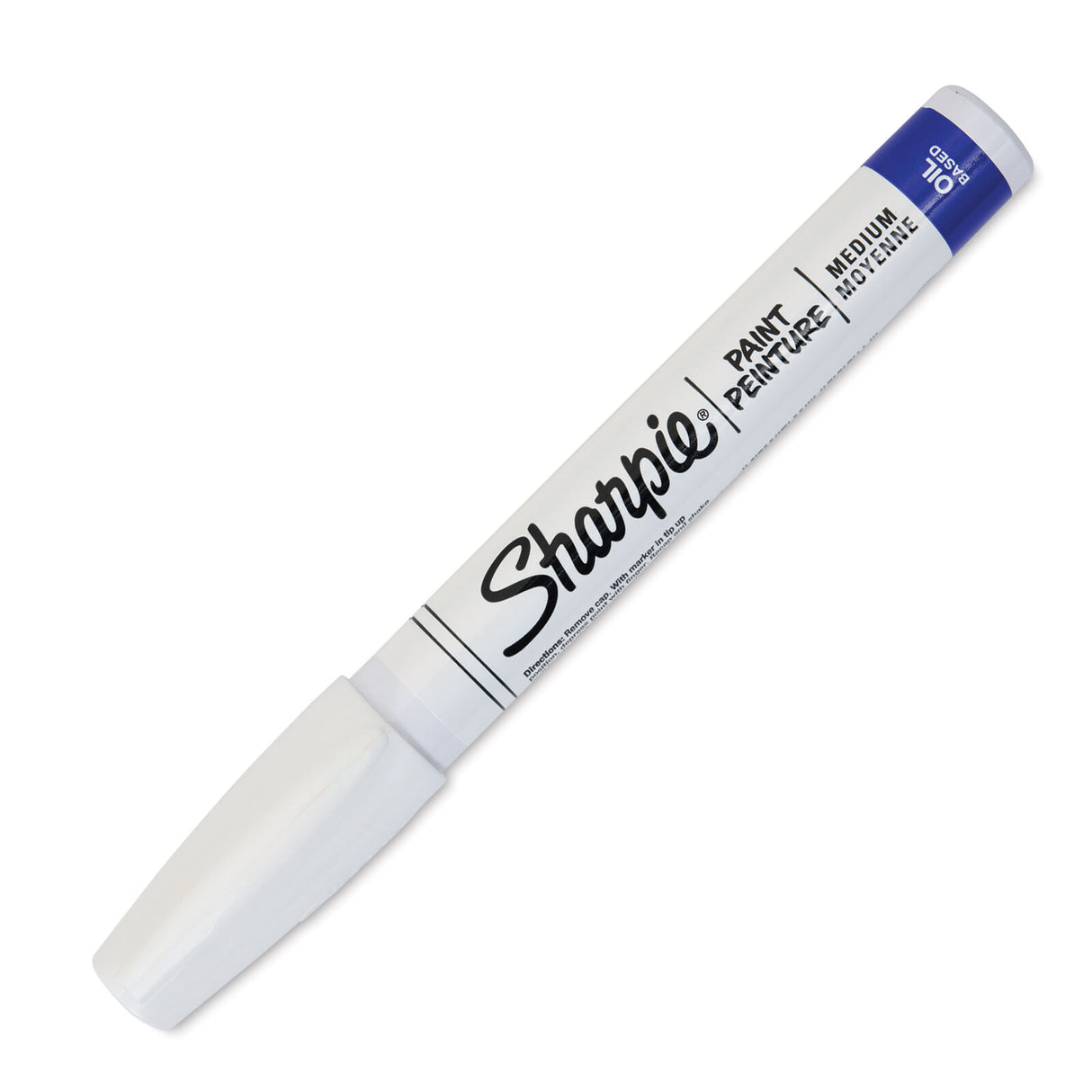 6x Sharpie Oil-Based Paint Markers in White Medium Point