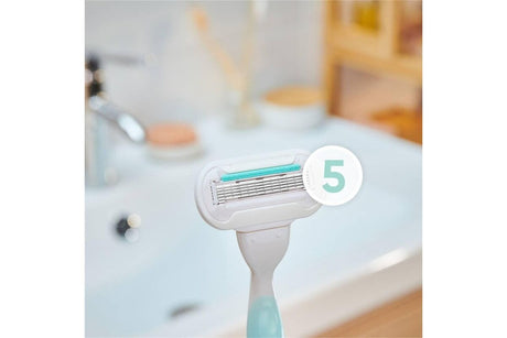 6x Gillette Venus Womens Deluxe Smooth Sensitive Blade Razor Bulk Pack (Handle + 2 Cartridges)