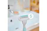 Gillette Womens Venus 3 Blade Razor Smooth Sensitive Includes Handle + 2 Cartridge