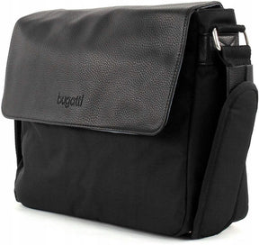 Bugatti Serie Cosmos 2.0 9.4L Mens Messenger Bag  - Black (28x37cm)