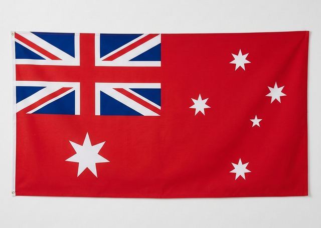 Large Red Ensign Flag - Australian Maritime Ships Flag (180 x 90cm)