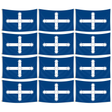 12x Large Australian Eureka Flag Bulk Pack - Southern Cross Stockade Flag (180 x 90cm)
