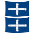 2x Large Australian Eureka Flag Bulk Pack - Southern Cross Stockade Flag (180 x 90cm)