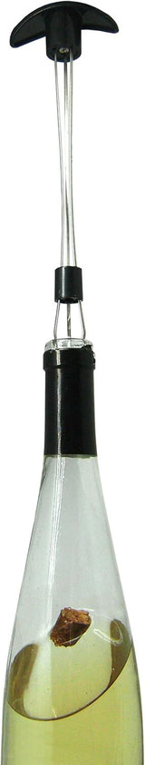 Vin Bouquet Wine Bottle Cork Extractor & Lifter in Black/Silver