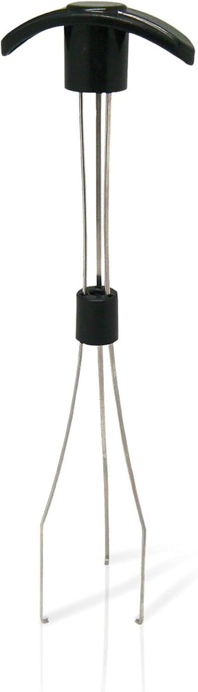 Vin Bouquet Wine Bottle Cork Extractor & Lifter in Black/Silver