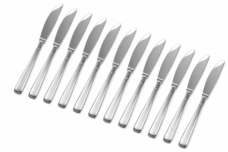 12x Tramontina Simplicity Dessert Knife Bulk Pack (18/10 Stainless Steel)