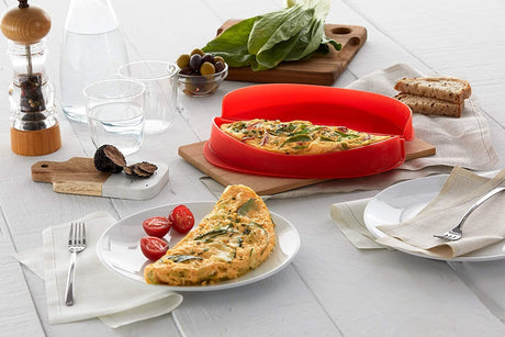 Lekue Silicone Non Stick Pancake Microwave Breakfast Maker Egg Omelette Tool