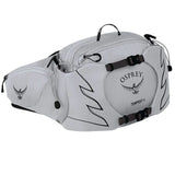 Osprey Tempest 6L Womens Lumbar Waist Pack in Aluminum Grey – Lightweight, Biostretch Hipbelt, Dual Bottle Sleeves