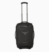 Osprey 40L Wheeled Transporter Duffel Bag Travel Carry On Suitcase in Black