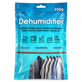 BR Home 230g Moisture Absorbing Hanging Bags (Calcium Chloride) Dehumidifier