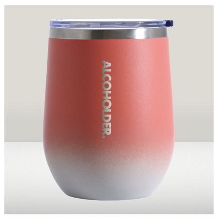 Alcoholder Stemless Vacuum Insulated Wine Tumbler – Firefly
