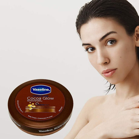 3x Vaseline 75ml Intensive Care Cocoa Body Cream (Bulk Pack)