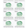 6x Pears 100g/3.53oz Pure & Gentle Transparent Bar Soap with Lemon Flower Extracts Bulk Pack for Sensitive Skin - Green