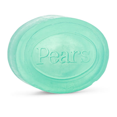 Pears 100g/3.53oz Pure & Gentle Transparent Bar Soap with Lemon Flower Extracts for Sensitive Skin - Green