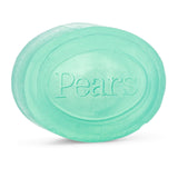 6x Pears 100g/3.53oz Pure & Gentle Transparent Bar Soap with Lemon Flower Extracts Bulk Pack for Sensitive Skin - Green