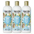 3x 500ml Inecto Brilliant Shine Shampoo Pack - For Frizzy Hair (Natural Argan Oil)