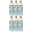 6x 500ml Inecto Brilliant Shine Shampoo Bulk Pack - For Frizzy Hair (Natural Argan Oil)