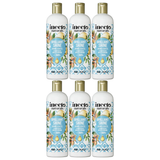 6x 500ml Inecto Brilliant Shine Shampoo Bulk Pack - For Frizzy Hair (Natural Argan Oil)