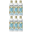 6x 500ml Inecto Brilliant Shine Conditioner Bulk Pack - For Frizzy Hair (Natural Argan Oil)
