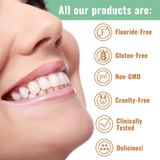 Dr. Ginger's Coconut Oil Toothpaste Activated White Charcoal Whitening - 4oz