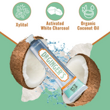 Dr. Ginger's Coconut Oil Toothpaste Activated White Charcoal Whitening - 4oz