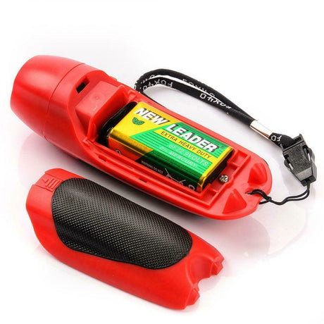 Fox 40 Electronic Whistle with Wrist Lanyard - Red (Safety & Referee)
