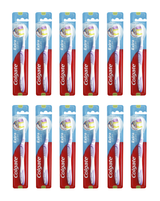12x Colgate Extra Clean Toothbrush Medium Bulk Pack (12 Packs of 1)