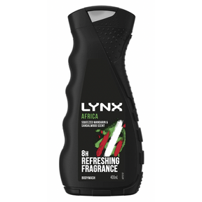 Lynx Africa Bodywash - Squeezed Mandarin & Sandalwood